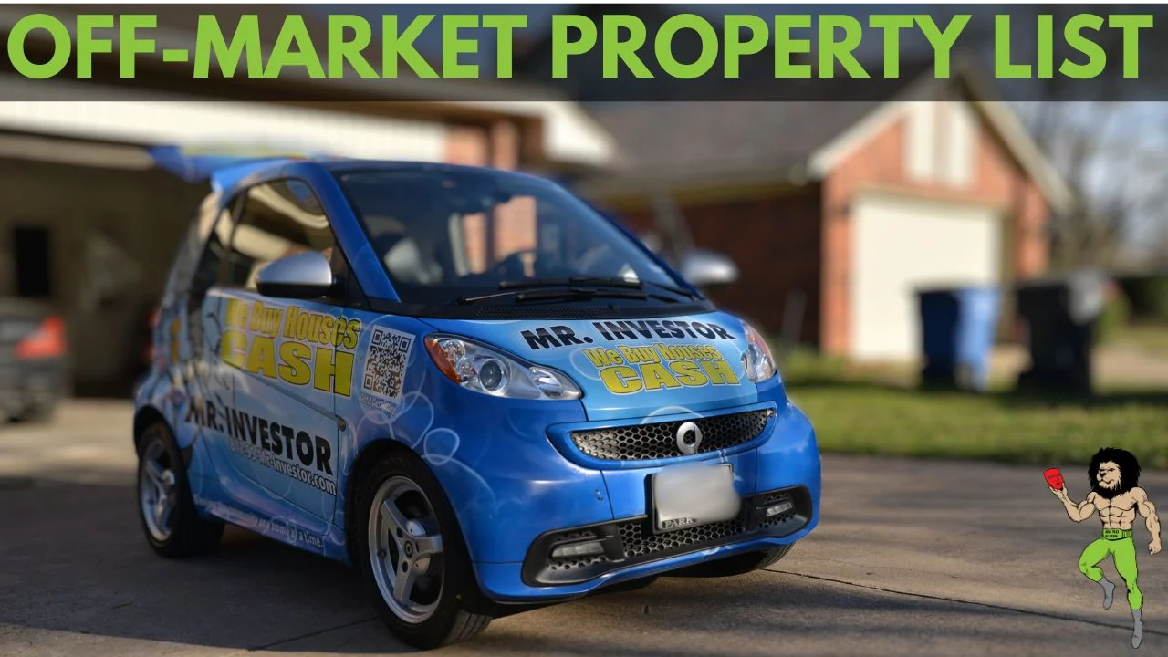 mr investor, mr no fluff, my real estate dojo, ROFF MARKET PROPERTY LIST