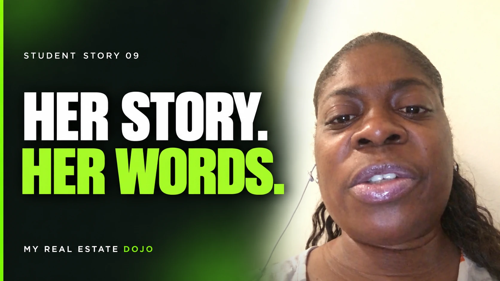 Student story 09: Student story 09